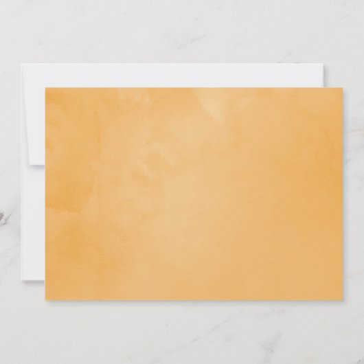 トロピカルフローラビーチ結婚式ありがとう 招待状 (裏面)