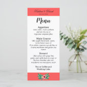 トロピカルフローラ結婚のテーマカード (スタンド正面)