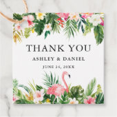 トロピカルフローラ結婚ズ・フラミンゴ フェイバータグ (正面)