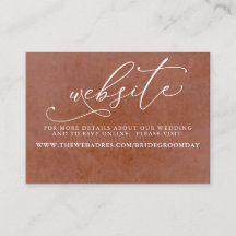 トロピカルフローラ結婚砂漠Webサイトカード