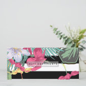 トロピカルフローラ葉花品証明書 (スタンド正面)