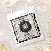 トロピカルフローラ誕生日ありがとう フェイバーバッグ (クリップ留めされた状態)