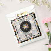 トロピカルフローラ誕生日ありがとう フェイバーバッグ (封をした状態)