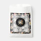 トロピカルフローラ誕生日ありがとう フェイバーバッグ (正面)