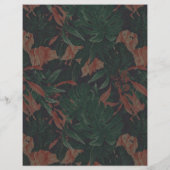 トロピカルフローラ金ゴールドスクリプトサロンオープンハウスフライヤー チラシ (裏面)