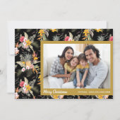 トロピカルフローラQChristmas写真 シーズンカード (正面)