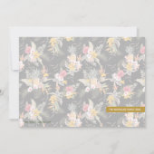 トロピカルフローラQChristmas写真 シーズンカード (裏面)