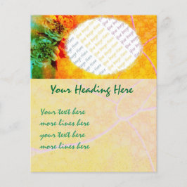 トロピカルフ縁どライヤーテンプレート チラシ