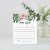 トロピカルブライダルシャワーデイトナイトアイディア (スタンド正面)