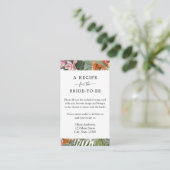 トロピカルブライダルレシピ要求 エンクロージャーカード (スタンド正面)