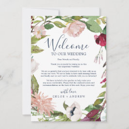 トロピカルブリーズウェルカムレター&旅程