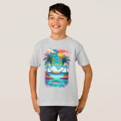 トロピカルブリーズエスケープ Tシャツ (正面フル)