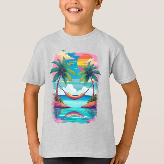 トロピカルブリーズエスケープ Tシャツ (正面)