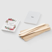 トロピカルブリーズカラー結婚式招待状 ハンドファン (組立なし)