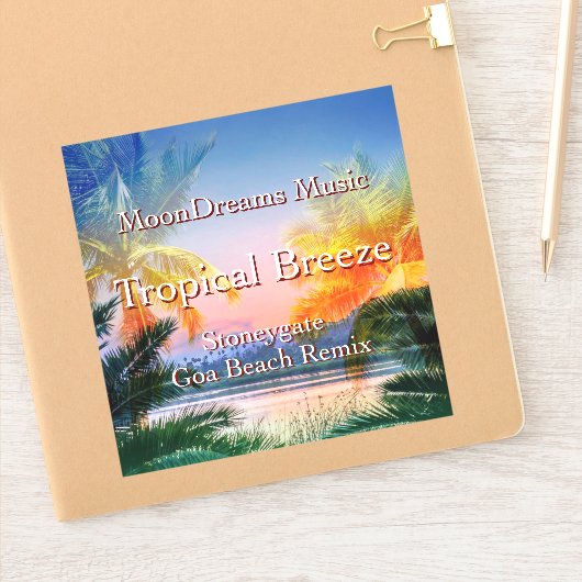 トロピカルブリーズゴアビーチ シール (ノートブック)