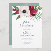 トロピカルブリーズサプライズパーティー 招待状 (正面/裏面)