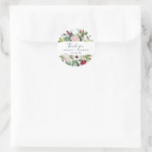 トロピカルブリーズサンキューフェイスステッカー ラウンドシール (バッグ)