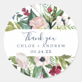 トロピカルブリーズサンキューフェイスステッカー ラウンドシール