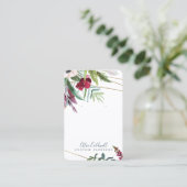 トロピカルブリーズジオメトリックイヤリングディスプレイカード 名刺 (スタンド正面)