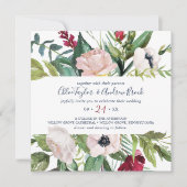 トロピカルブリーズスクエア結婚ズ 招待状 (正面)