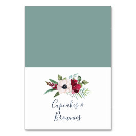 トロピカルブリーズビュッフェ食品ラベル テーブルナンバー