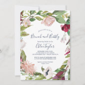 トロピカルブリーズブランチとバブリー 招待状 (正面)