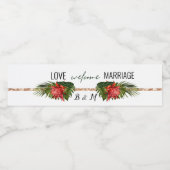 トロピカルブリーズラッシュ結婚フローラ ペットボトルラベル (シングルラベル)