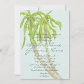 トロピカルブリーズ招待状 招待状 (裏面)