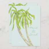 トロピカルブリーズ招待状 招待状 (正面/裏面)