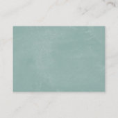 トロピカルブリーズ結婚のウェブサイト エンクロージャーカード (裏面)