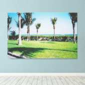 トロピカルブリーズ キャンバスプリント (インサイチュ (ウッドフロア))