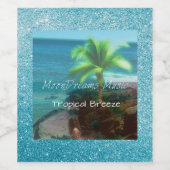 トロピカルブリーズ ワインラベル (シングルラベル)