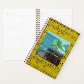 トロピカルブリーズ/金ゴールド楽譜 プランナー手帳 (ディスプレー)