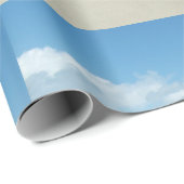 トロピカルブルービーチシーン ラッピングペーパー (ロールコーナー)