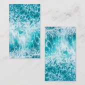 トロピカルブルー海波 名刺 (正面/裏面)