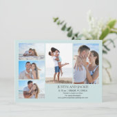 トロピカルブルー5枚写真ウェディングセーブザデート セーブザデート (スタンド正面)