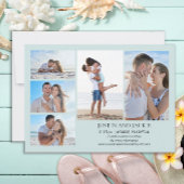 トロピカルブルー5枚写真ウェディング・セーブ・ザ・デート セーブザデート