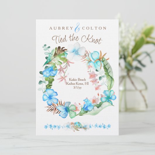 トロピカルブルー,グリーンリーフリースの駆け落ち 招待状 (スタンド正面)