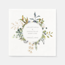 トロピカルブレンド水カラー スタンダードカクテルナプキン