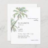 トロピカルブロージバジェットパームツリー結婚II (正面/裏面)