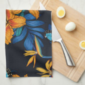 トロピカルブーケ キッチンタオル (四つ折り)