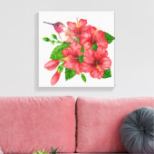 トロピカルブーケ キャンバスプリント (インサイチュ (リビング))