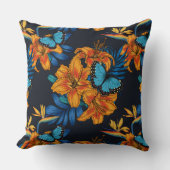 トロピカルブーケ クッション (正面)
