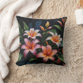 トロピカルブーケ クッション (ブランケット)