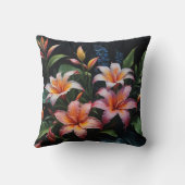 トロピカルブーケ クッション (裏面)
