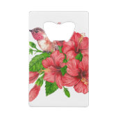 トロピカルブーケ クレジットカード栓抜き (裏面)