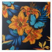 トロピカルブーケ タイル (正面)