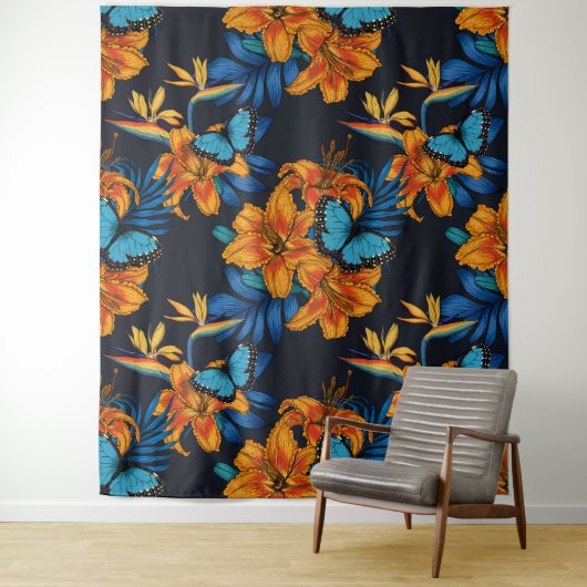 トロピカルブーケ タペストリー (インサイチュ)