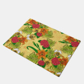 トロピカルブーケ ドアマット (アングル)