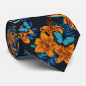 トロピカルブーケ ネクタイ (ロール)